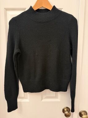 American Eagle Outfitters Black Mock Neck Sweater